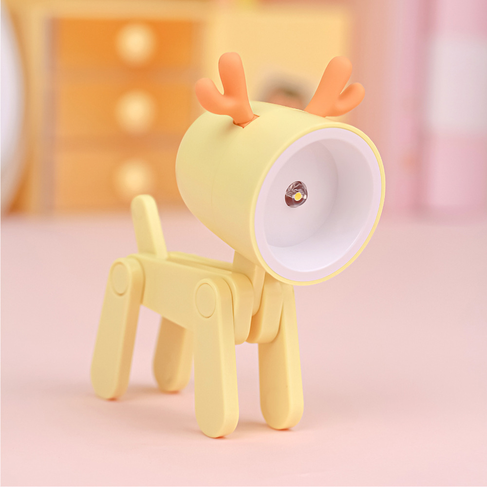 Small Deer Desktop Decoration Night Light Table Lamp