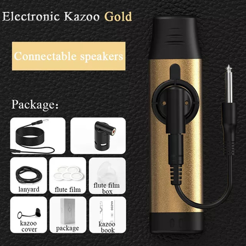 Kazoo Musical Instrument Professional Kazoo Adjustable Tone Kazoo, Kazoo  Lightweight Aluminium and ABS Kazoo Musical Instrument for Performances