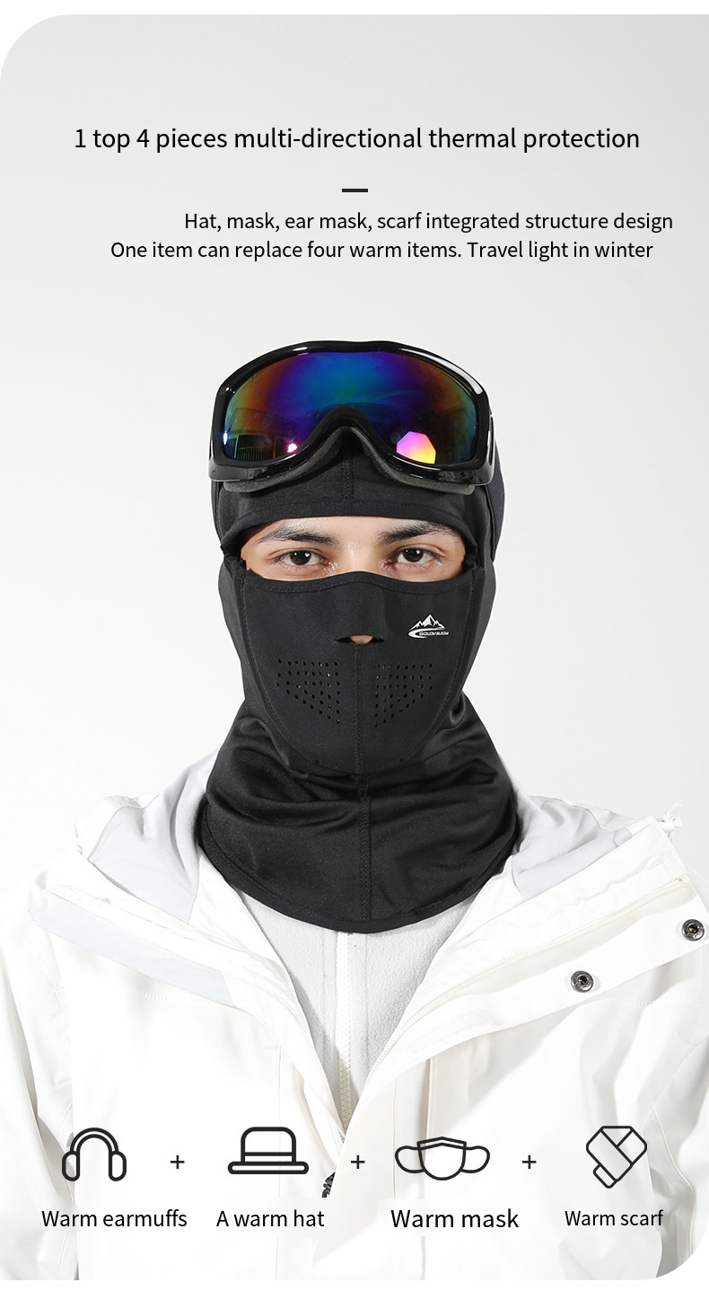 AstroAI Balaclava Ski Mask Winter Face Mask - Windproof