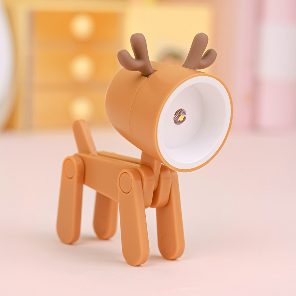 Small Deer Desktop Decoration Night Light Table Lamp