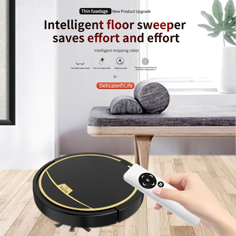 Rs300 Intelligent Sweeping Robot: Anti drop Sensing Uv Lamp - Temu
