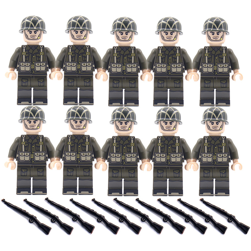 Custom Police SWAT Military Stealth Minifigure | Made With Real LEGO®