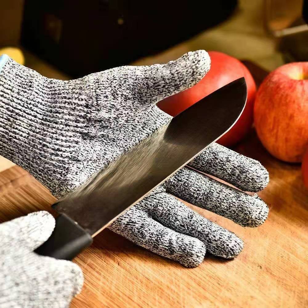 1 Pair Of Cut Resistant Gloves, Level 5 Protection Cutting Gloves, Anti Cut  Gloves For Kitchen Fish Slicing And More, 24x11