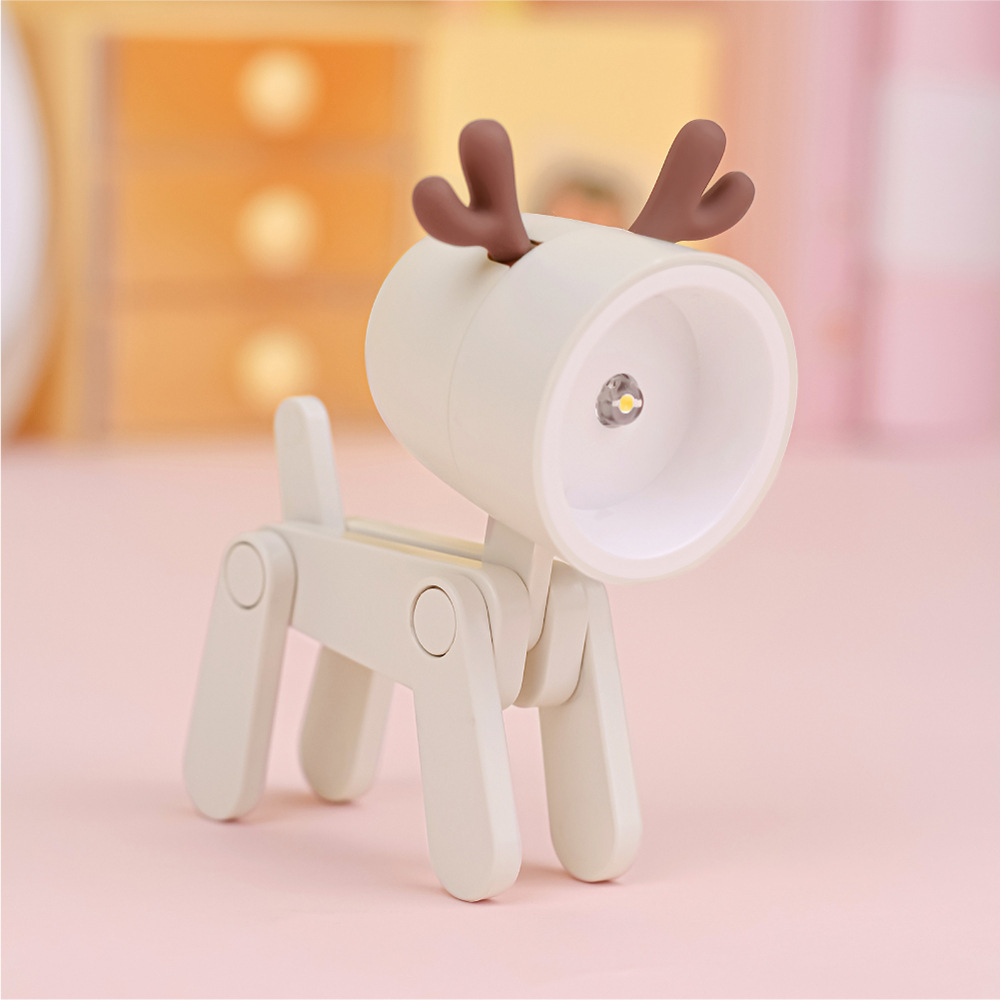 Small Deer Desktop Decoration Night Light Table Lamp
