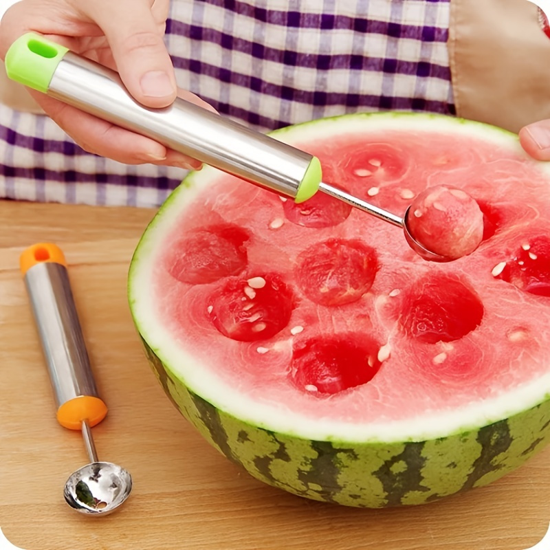 1pc, Cuchara Para Helado, Cuchara Para Fruta, Cuchara Para Helado De Acero  Inoxidable, Cuchara Para Melón Lavable, Cuchara Para Sandía Doméstica,  Cosas De Cocina, Gadgets De Cocina, Suministros De Cocina - Temu