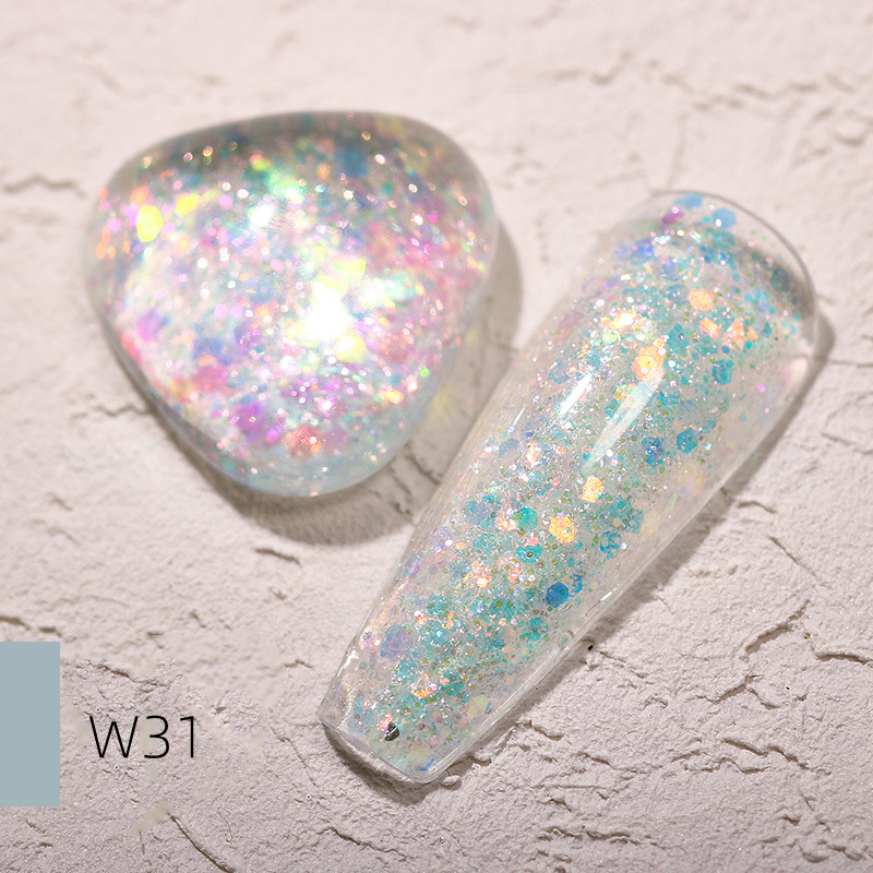 GLITTER NAIL ART 💃 The most - Star Nails II and Spa