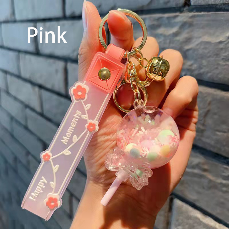1pc Cute Cartoon Rabbit Doll Keychain With Big Candy For Women, Suitable  For Car, Bag, Gift For Colleague