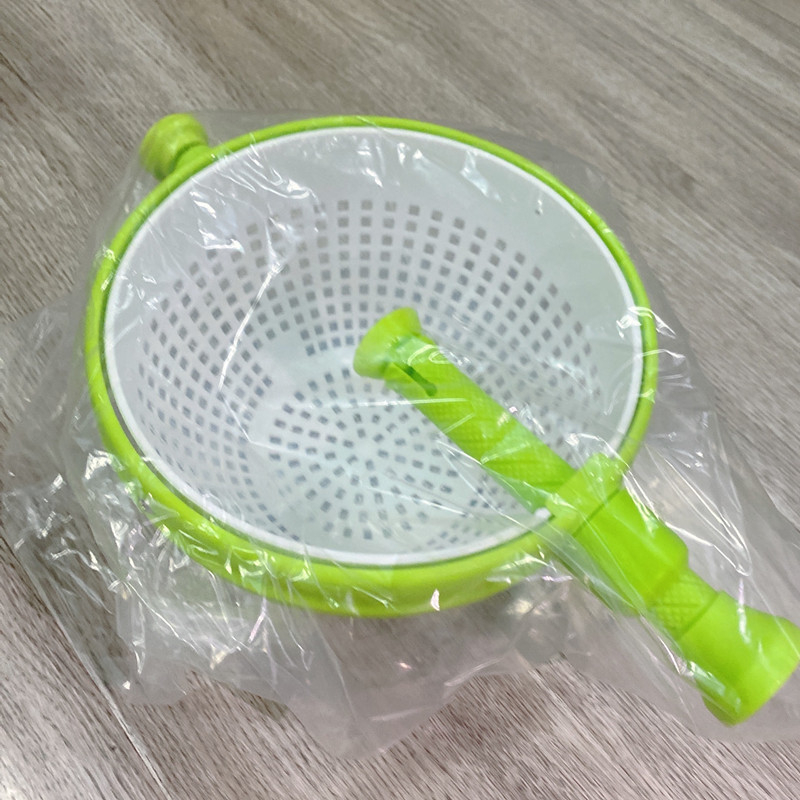 Washing Basket Rotating Vegetable with Handle for Kitchen Tool