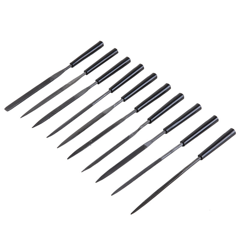 Steel File Set 10pc Mini in Wallet Expo Tools 72536