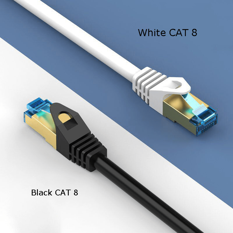 Câble réseau cat 8 connecteurs RJ45