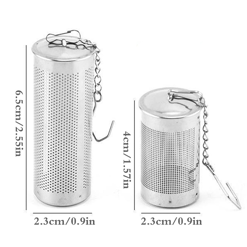 1pc stainless steel tea filter with hook keep   leaves from leaking and your cup clean details 4