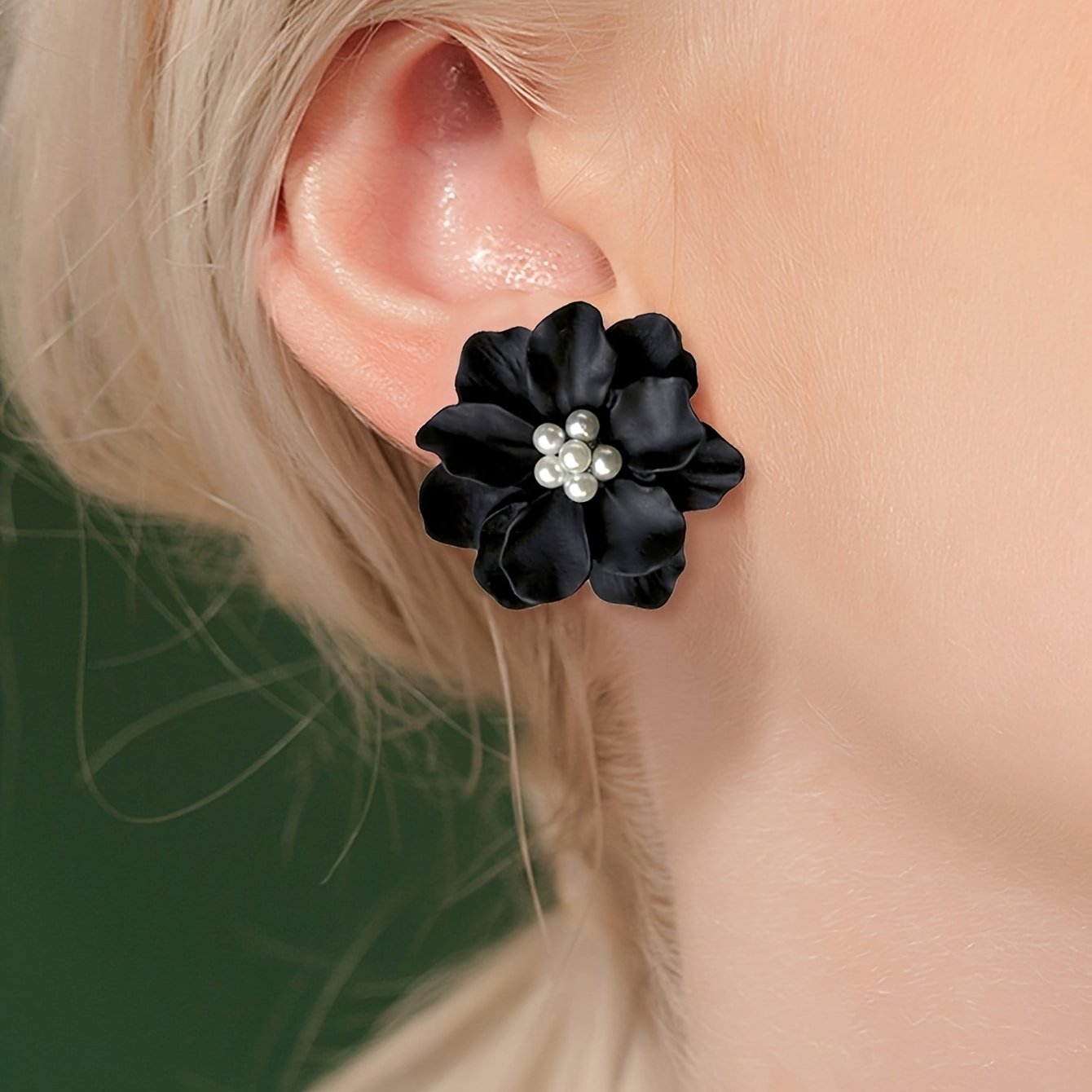 

Boucles d'oreilles élégantes en de pour femmes, décoration, 1 paire