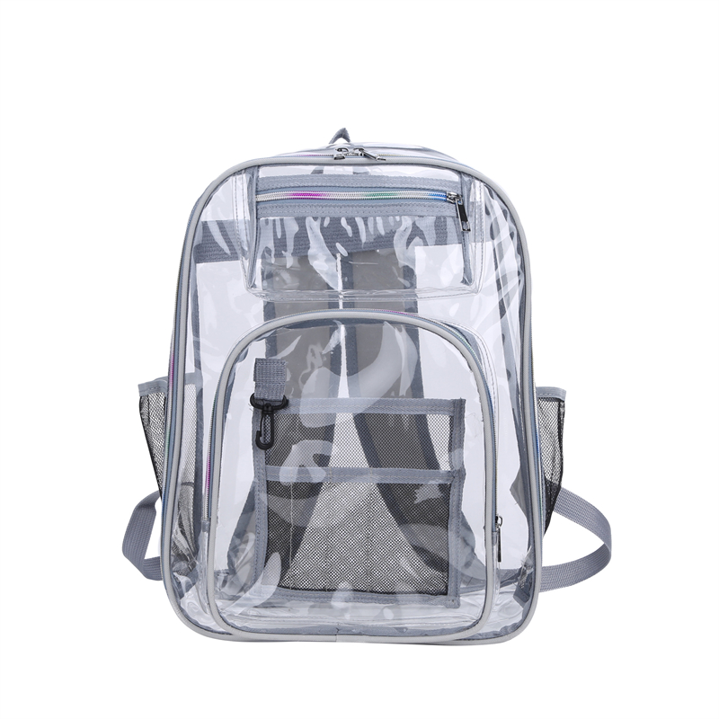  Heavy Duty Clear Backpack Stadium Approved, Periodic Table Of  The Elements With Atomic PVC Transparent Backpack See Through Large Bookbag  for Work School Travel College