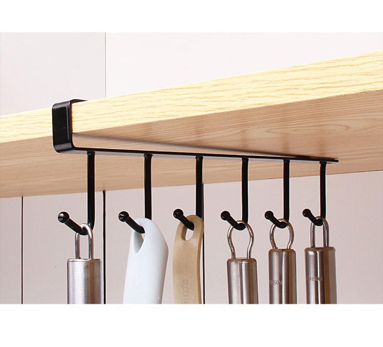 Estante Para Cocina Hierro Y Madera Con Ganchos Fabricasur, 51% OFF