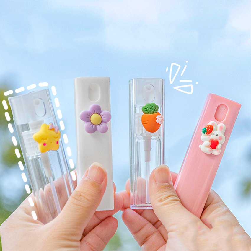 SpongeBob Spray Gel Pen Cartoon Mini Disinfectant Perfume Bottle Refillable  Portable Travel Pen Kids Students Toy Gadget Gifts - AliExpress