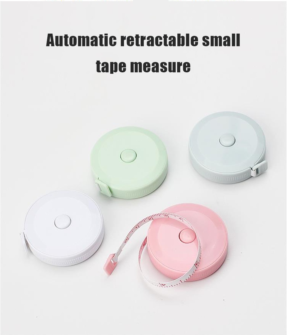 1.5m Tape Measure, Retractable Mini Metric Soft Sewing Tape Measure for  Body Measuring Sewing Craft Medical Treatment(Pink)