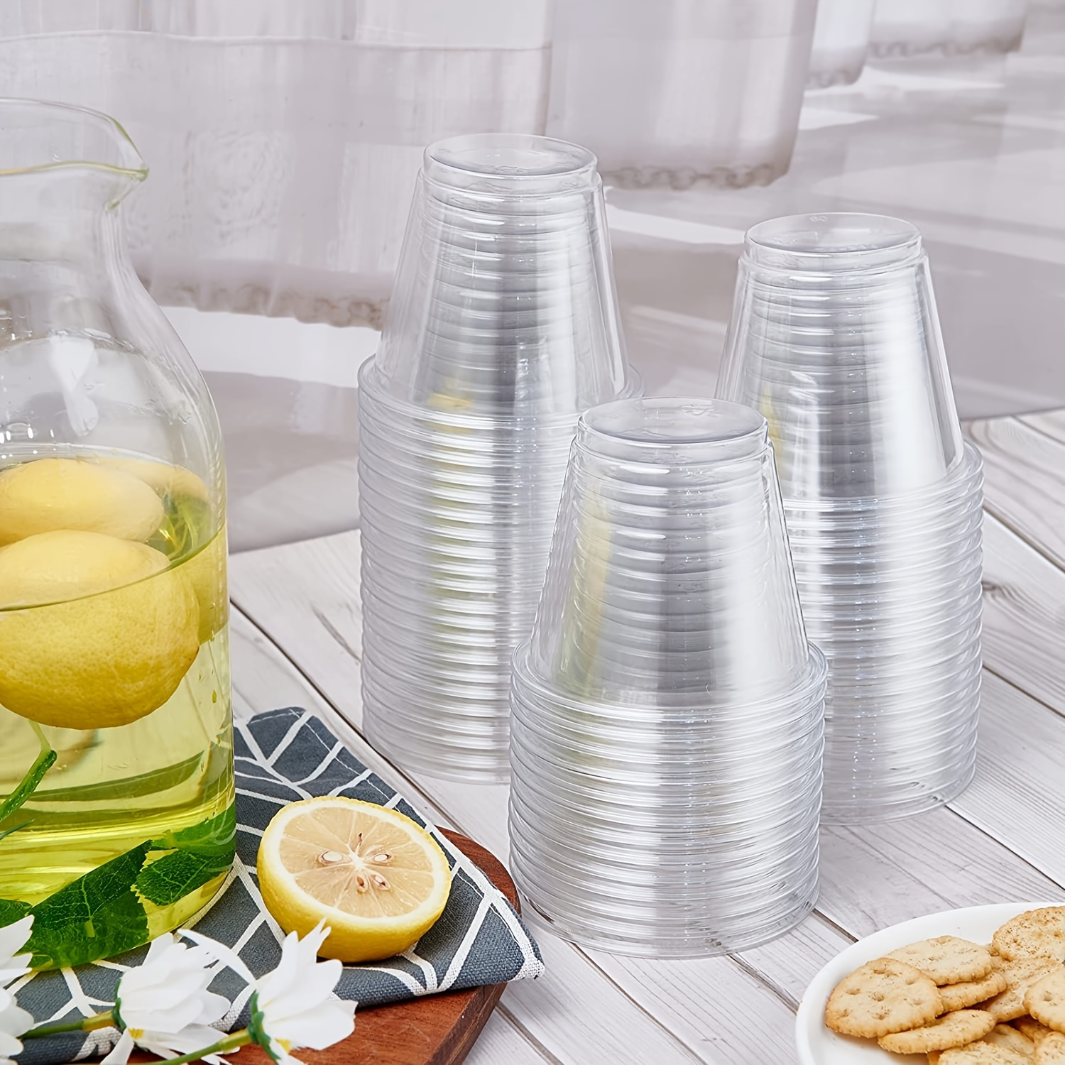 Disposable Plastic Cups For Everyday Use Sturdy Plastic - Temu