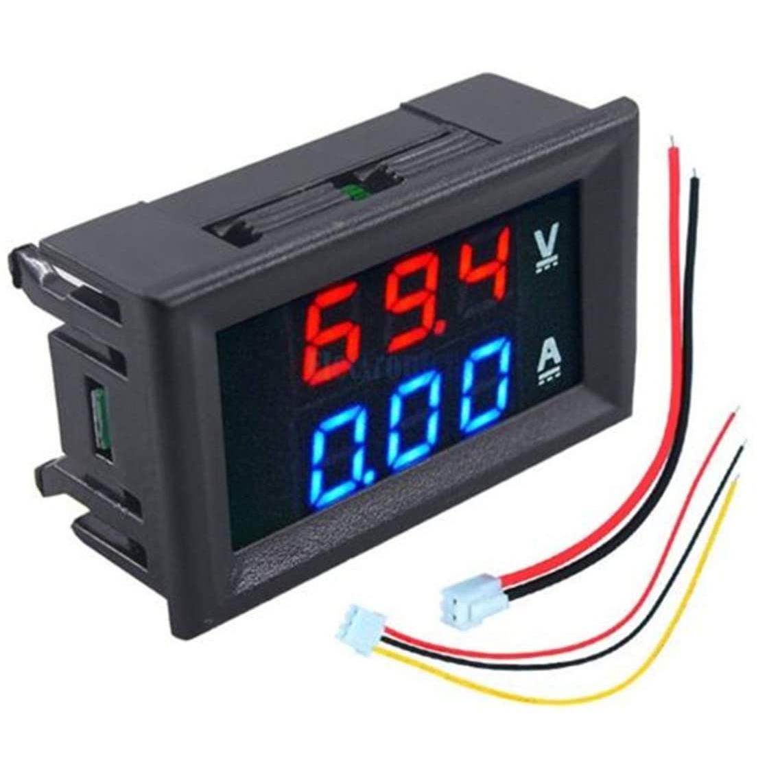 LED numérique Volt amp Hz AC ampèremètre voltmètre courant le témoin de  tension du testeur de compteur de fréquence des feux de signalisation -  Chine Voltmètre ampèremètre, voltmètre numérique à LED carrés