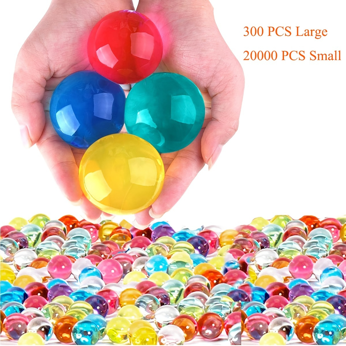 20,000pcs Growing in Water Beads Gel Balls for Vase Wedding Party