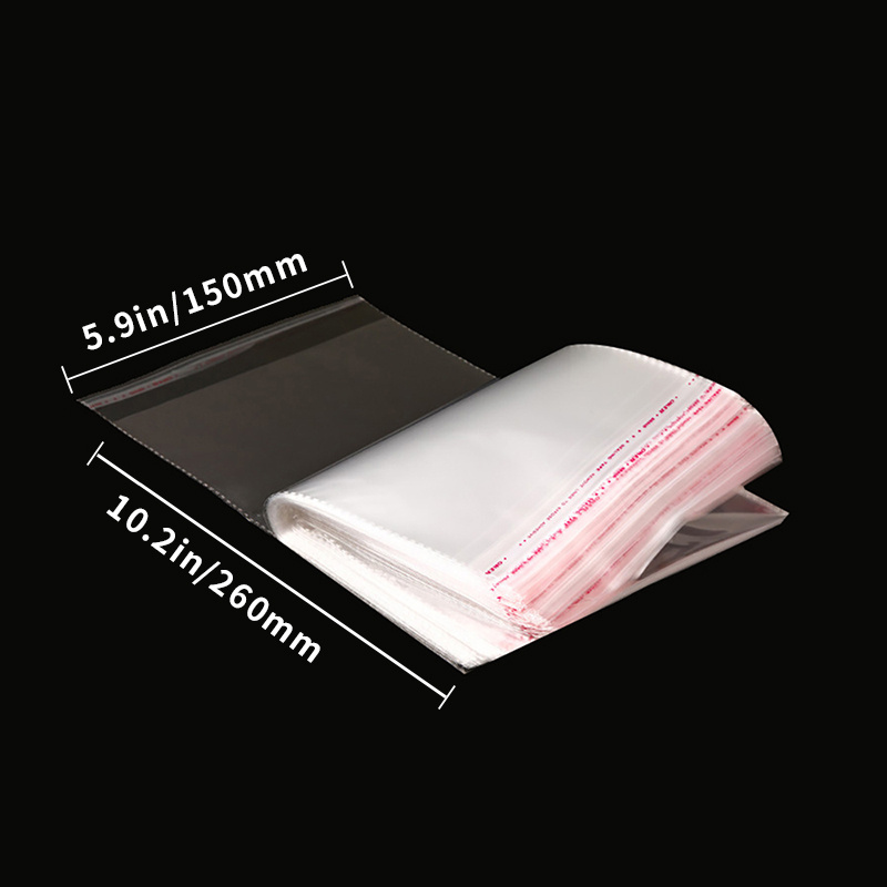 Transparent Plastic Bag Opp Self adhesive Self adhesive Bag - Temu