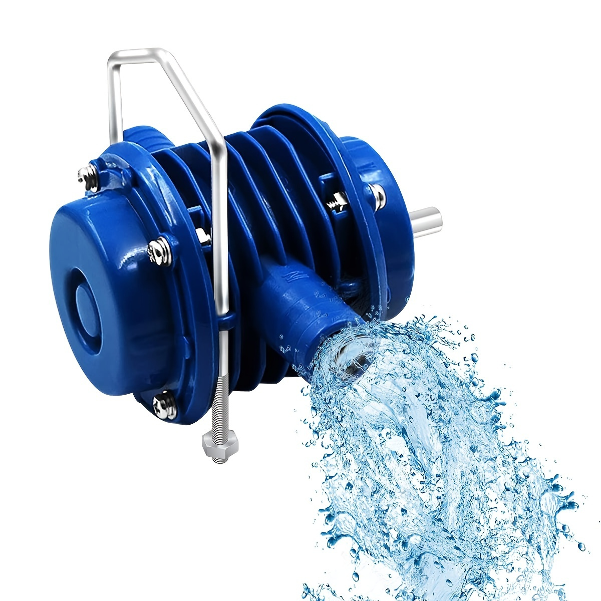 Melteine Luftpumpe Tragbare Mini-Elektrobohrpumpe Handbohrbetriebene  Wasserpumpe (1-tlg)