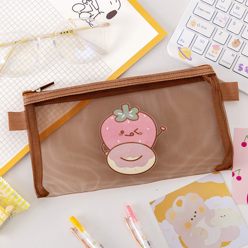 Kawaii Pencil Cases Large Capacity Pencil Bag Pouch Holder Box for