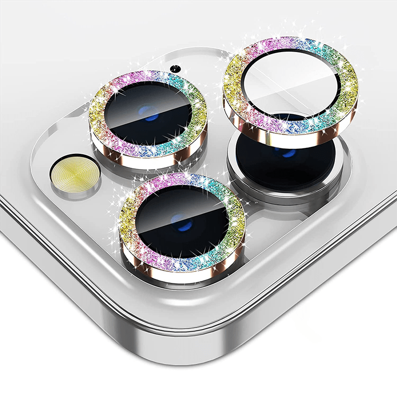  Bling Diamond - Protector de cristal templado para lente de  cámara, color azul compatible con iPhone 11 Pro Max : Celulares y Accesorios