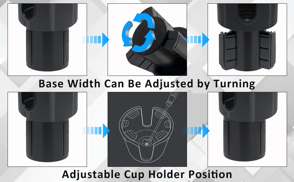 Upgrade Your Car Cup Holder With This Adjustable Expander - Fits Big  Bottles & Mugs Up To 4.1! - Temu
