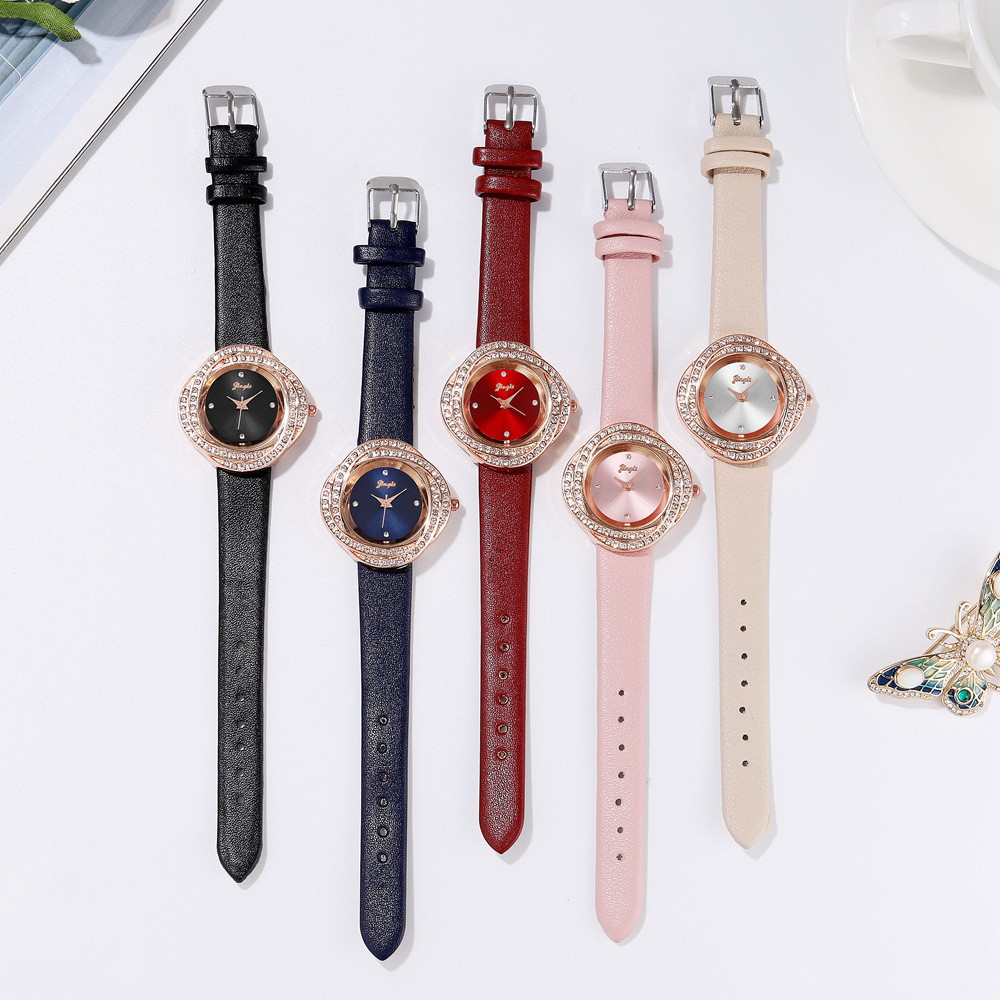 Relojes de lujo para mujer, reloj de pulsera de cuarzo femenino