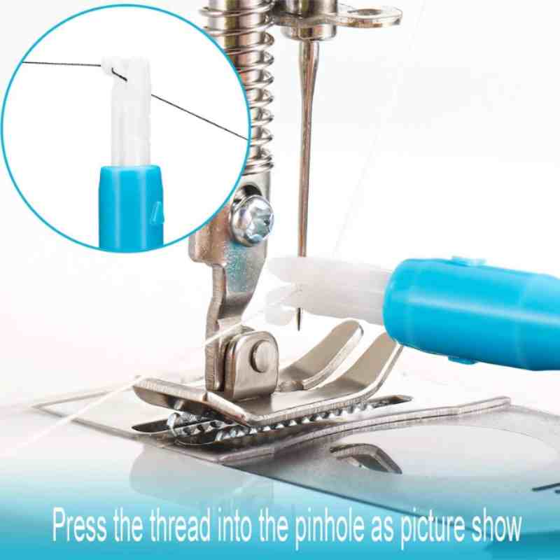 Needle Threader Green Sewing Machine Stitch Automatic Quick Insertion Tool  Decor