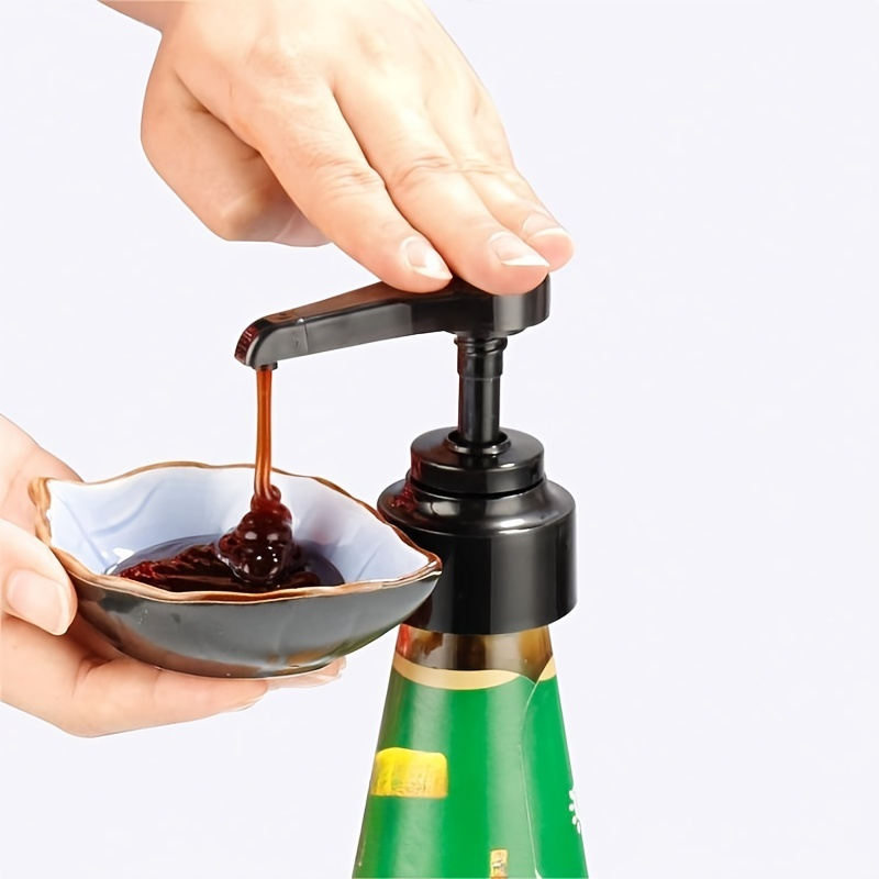 

1pc Easy-to-use Oil Consuming Bottle Presser - Perfect For Oyster, Tomato Sauce, And More!