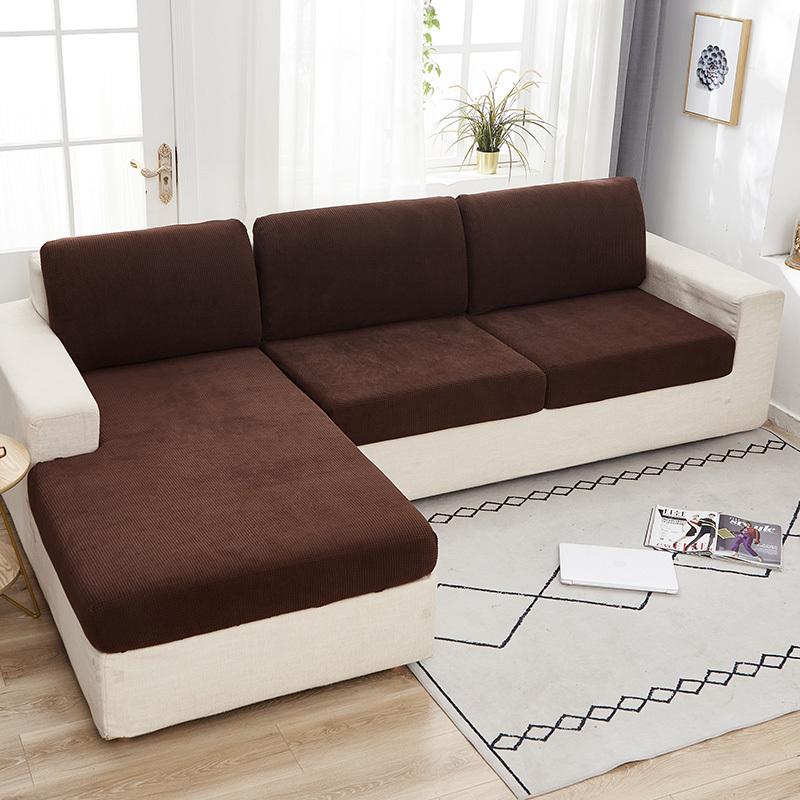 Durable Stretch Polyester Corn Velvet Sofa Slipcover Temu
