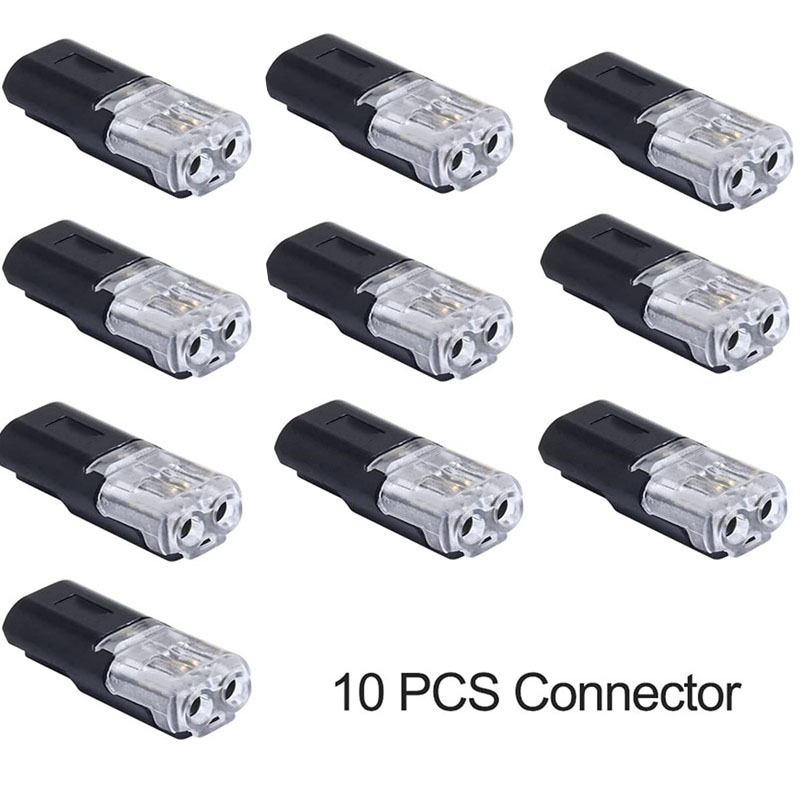 wire connector electricos terminales electricos parLED camping car cable  electrico UniversalThe terminal leads are connected