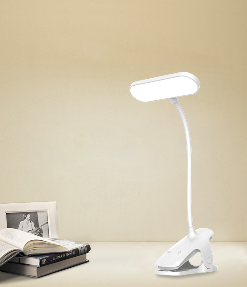 1pc Desk Lamp Clamp Led Lamp Led Reading Light With Flexible Gooseneck ...