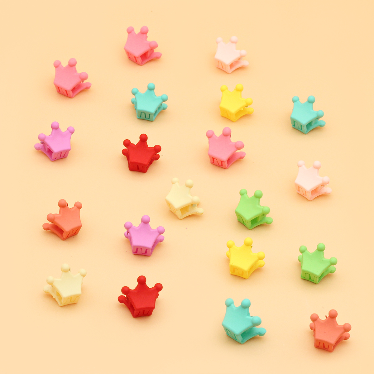 Colorful Mini Hair Claw Clips Clamps Accessories Girls Temu