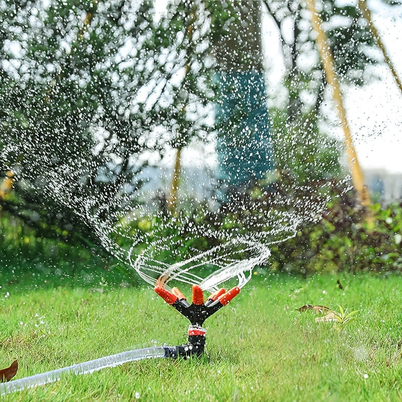 Garden Sprinkler Rotating Lawn Sprinkler Yard 360 degree - Temu Germany