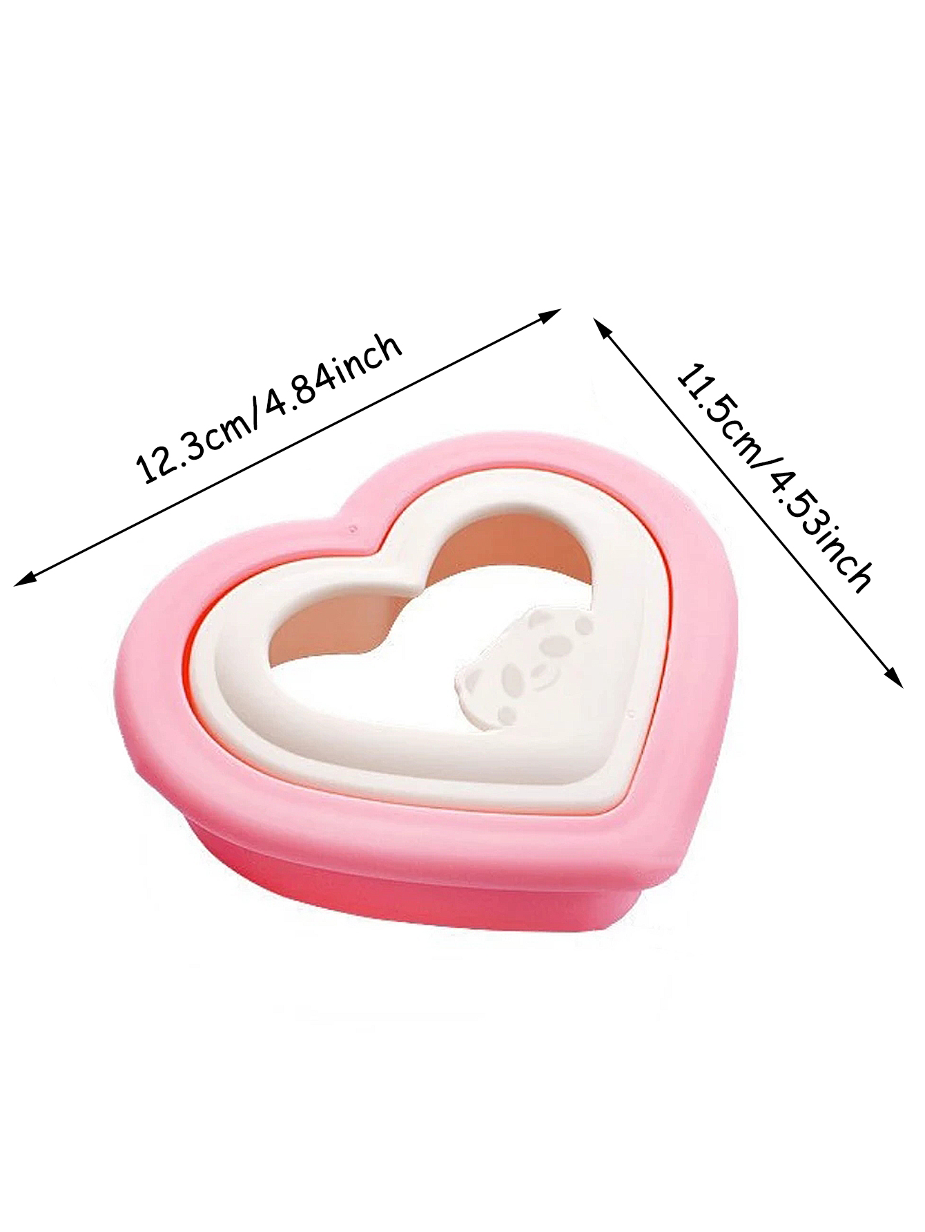 Heart Sandwich Cutter And Sealer, Decruster Bread Sandwich Maker Cutters Make, Diy Pocket