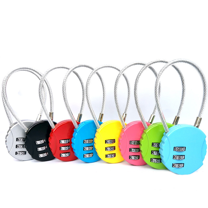 3 Digit Combinations Padlock Safe Lock Mini Combination Lock - Temu