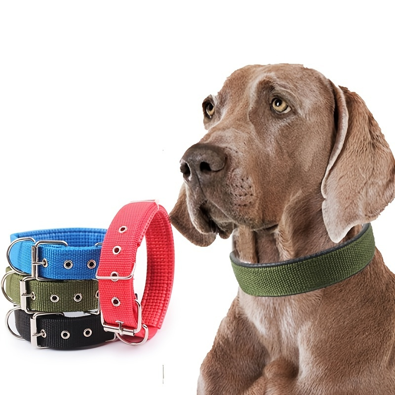 

Adjustable Hoop Dog Collars For Small, Medium, And Large Pets - Comfortable And Durable Pet Collars