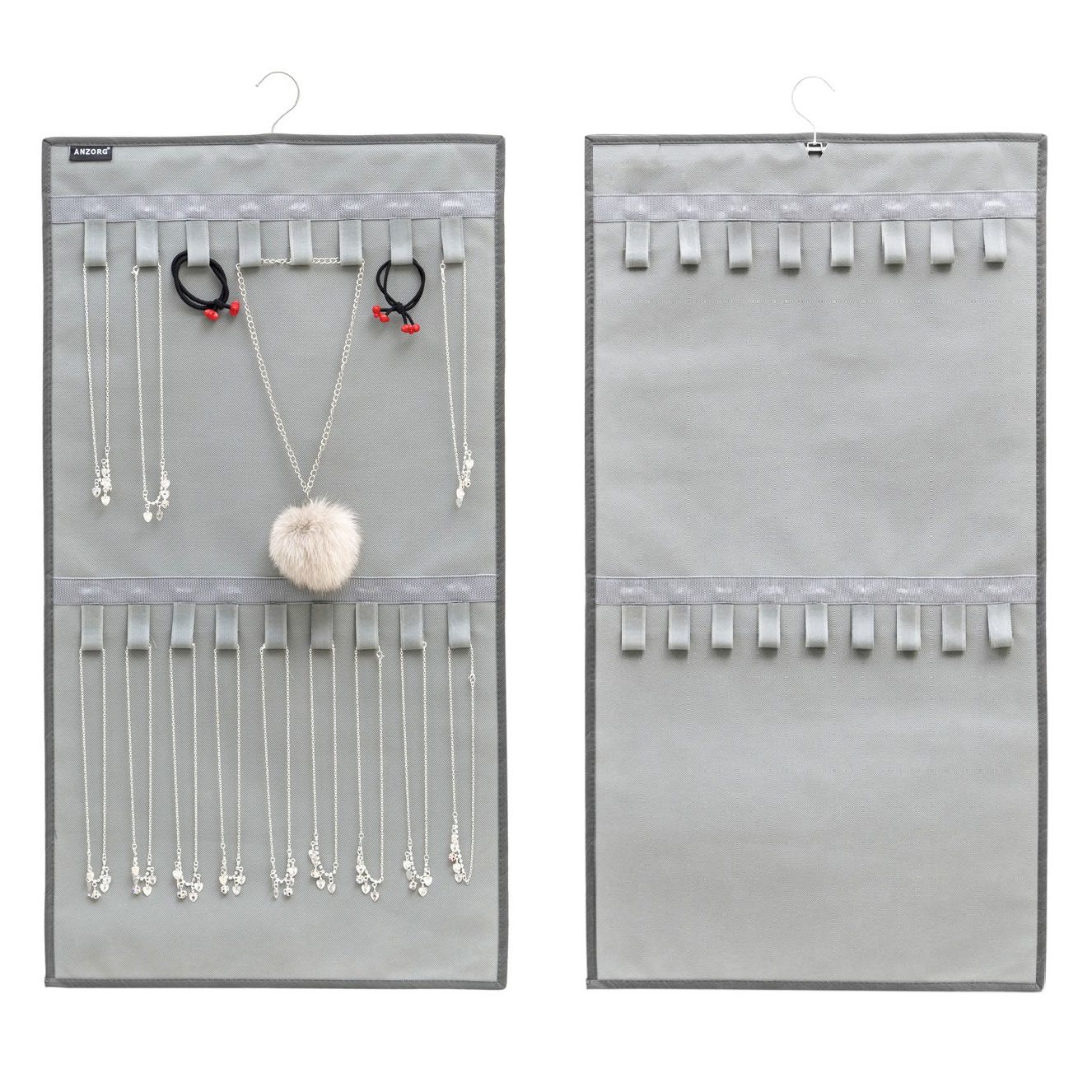 PORTE-CINTRE POUR DRESSING Organisateur de Bijoux Suspendus, à