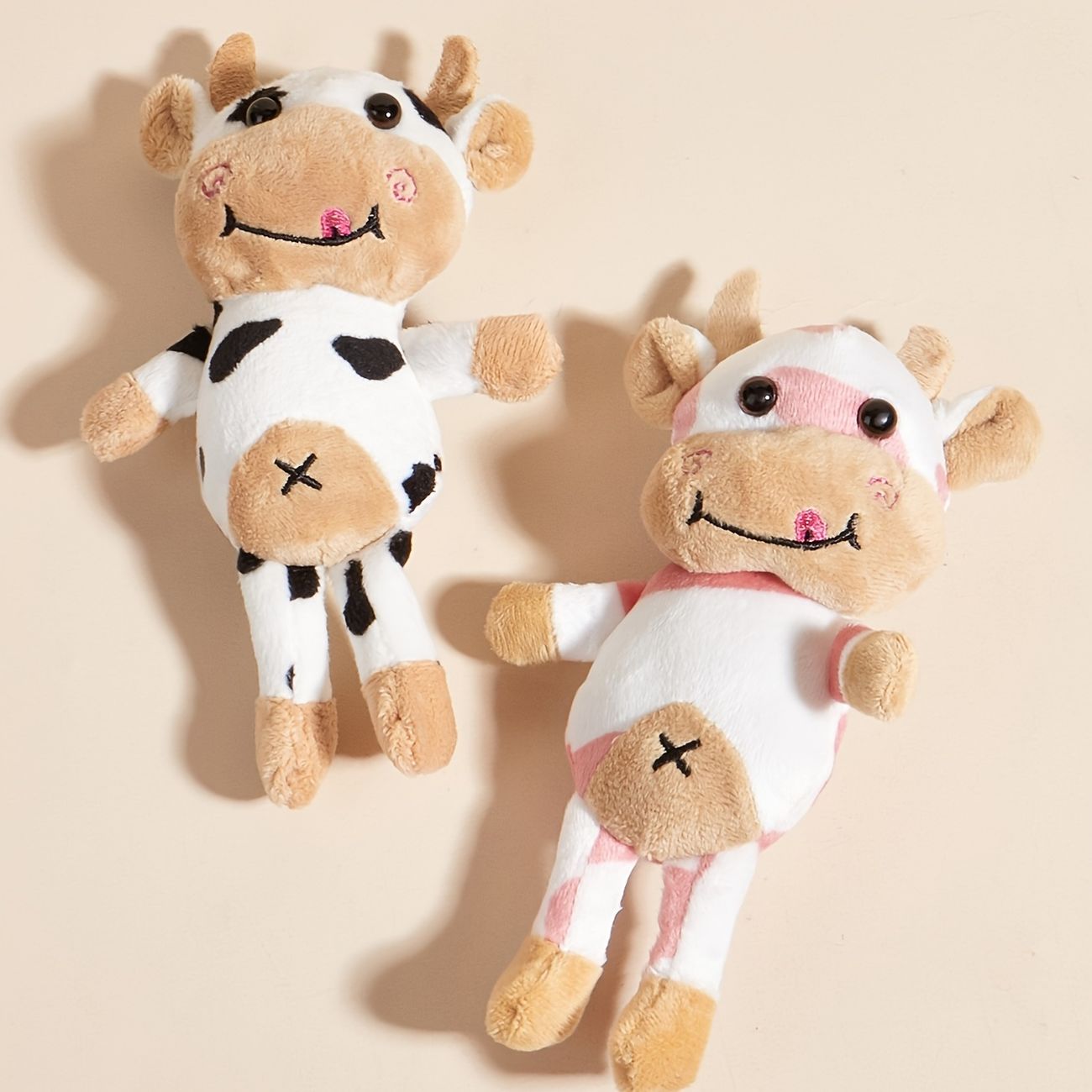 1pc Cow Stuffed Animal Plush Toy Dog Cat Toys Pet Chew Toys Assorted  Varieties - Pet Supplies - Temu
