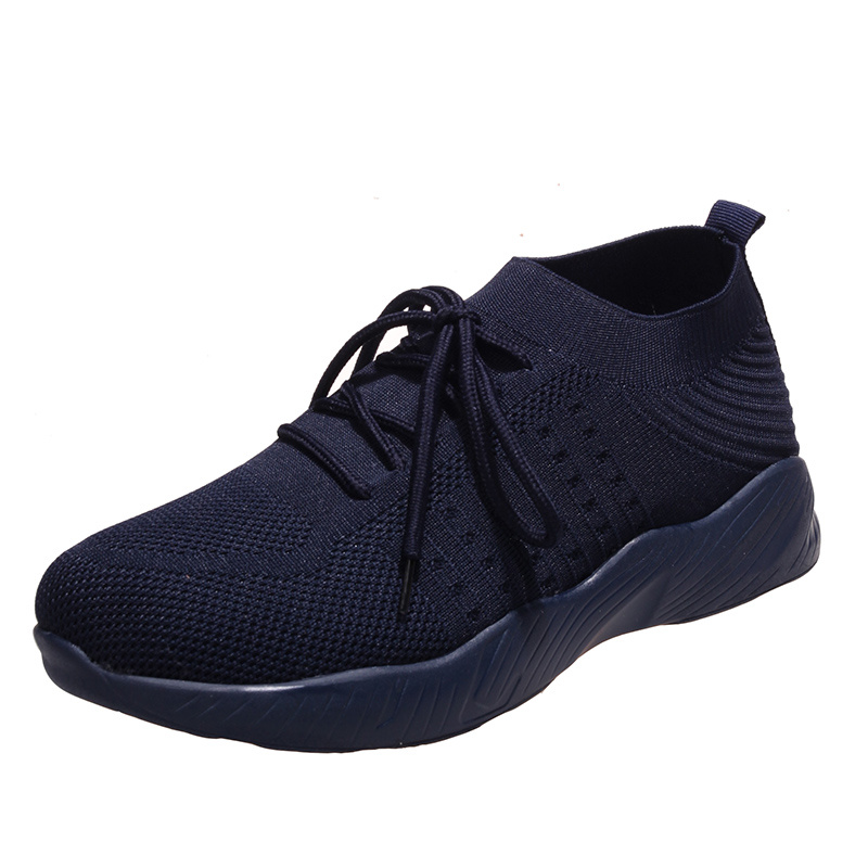 Breathable Lace Up Running Shoes Soft Sole Sneakers