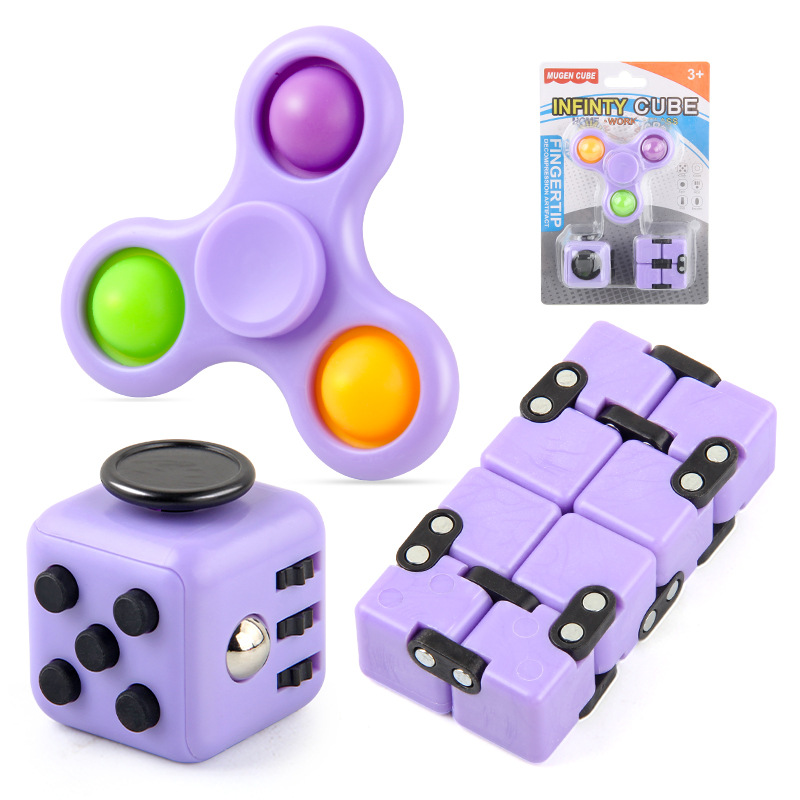 Fidgets Toys Fidget Cubes 2PCS for Kids & Teen & Adult, Cool Stuff