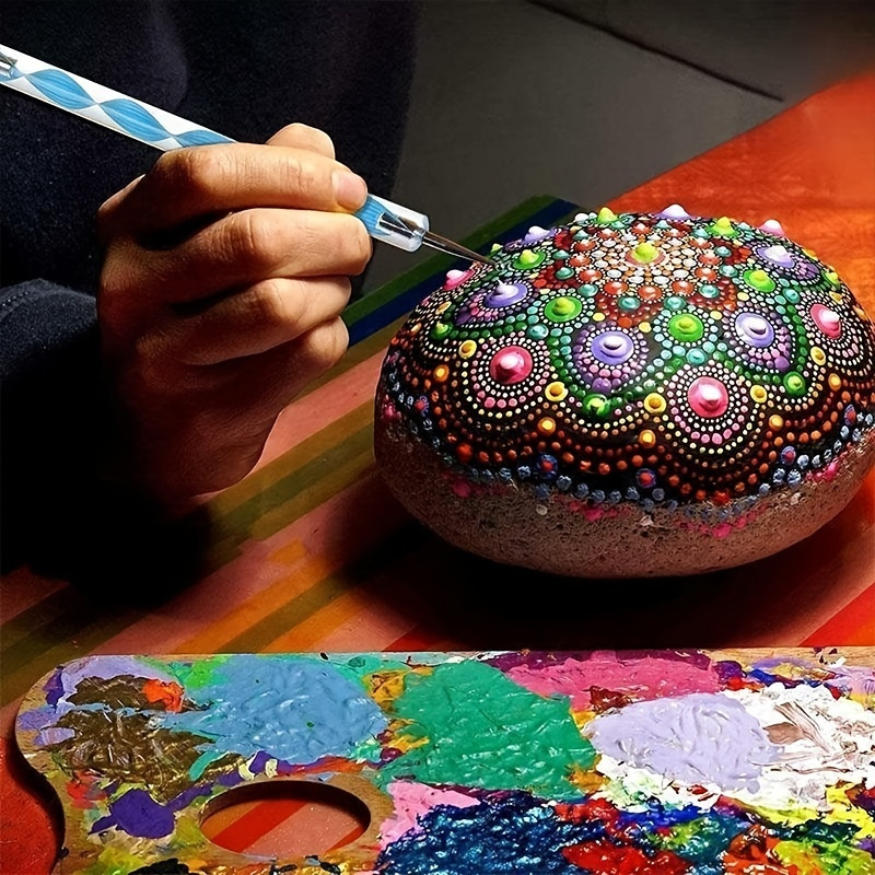 Mandala Dotting Tools Painting Kit Rock Dot Paint Stencils Tool