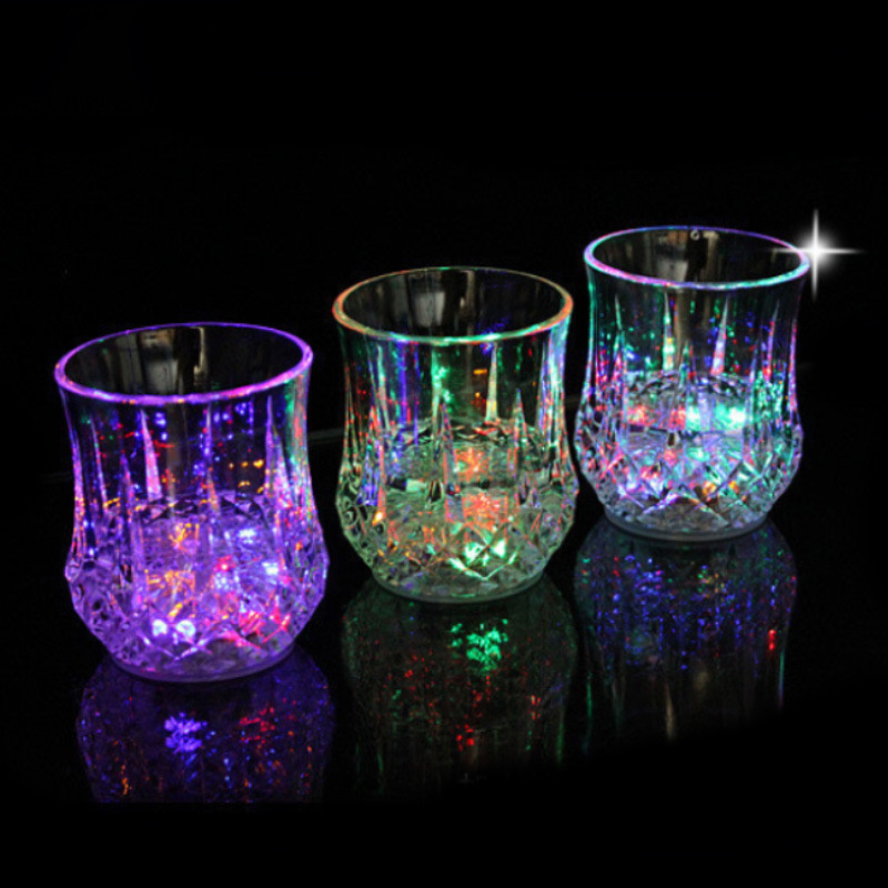 Light Up Cups Glow In The Dark Party Supplies Colorful Led - Temu