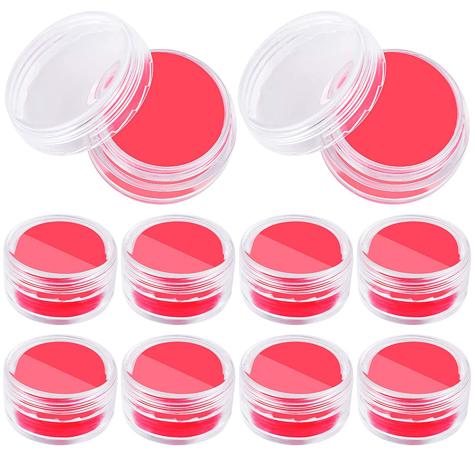 3 Pieces Diamond Painting Wax Storage Container Case with Glue Clay, for Diamond  Painting Embroidery Accessories,red,red，G26609 