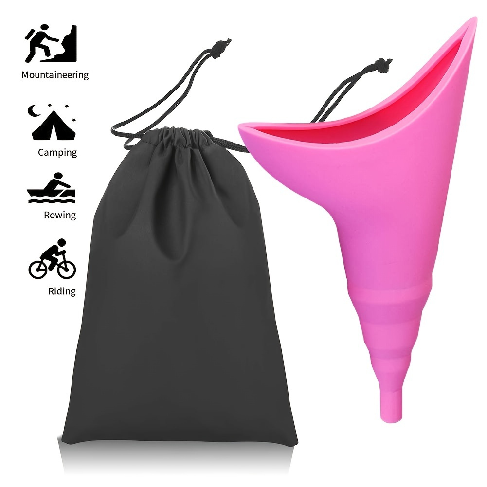 Female Urinal Portable Womens Urinal Silicone Female Urination Device ...