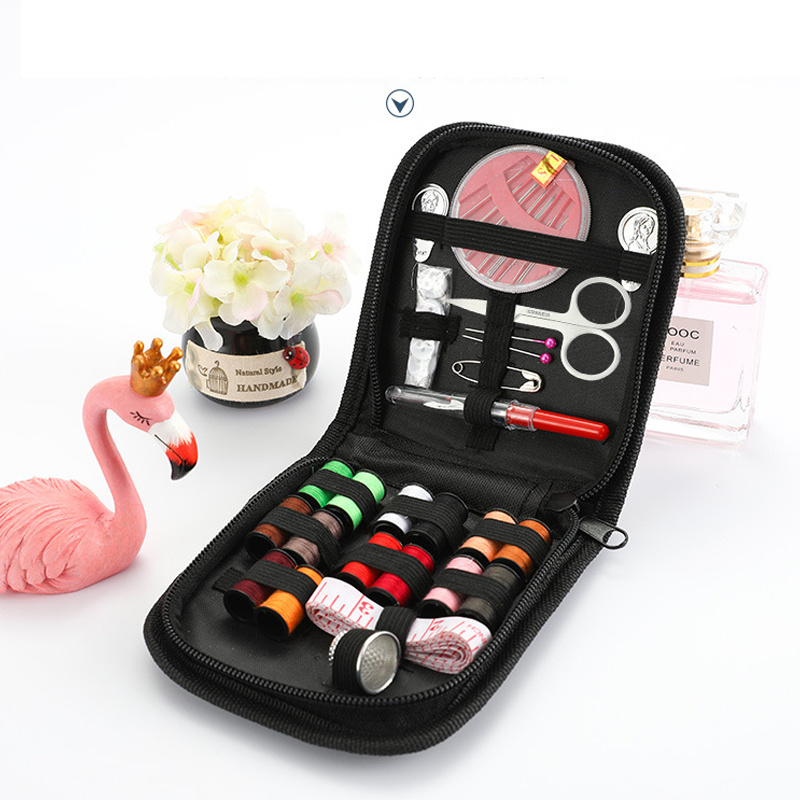 Mini Travel Sew Kit Mini Household Sewing Box Set Portable - Temu