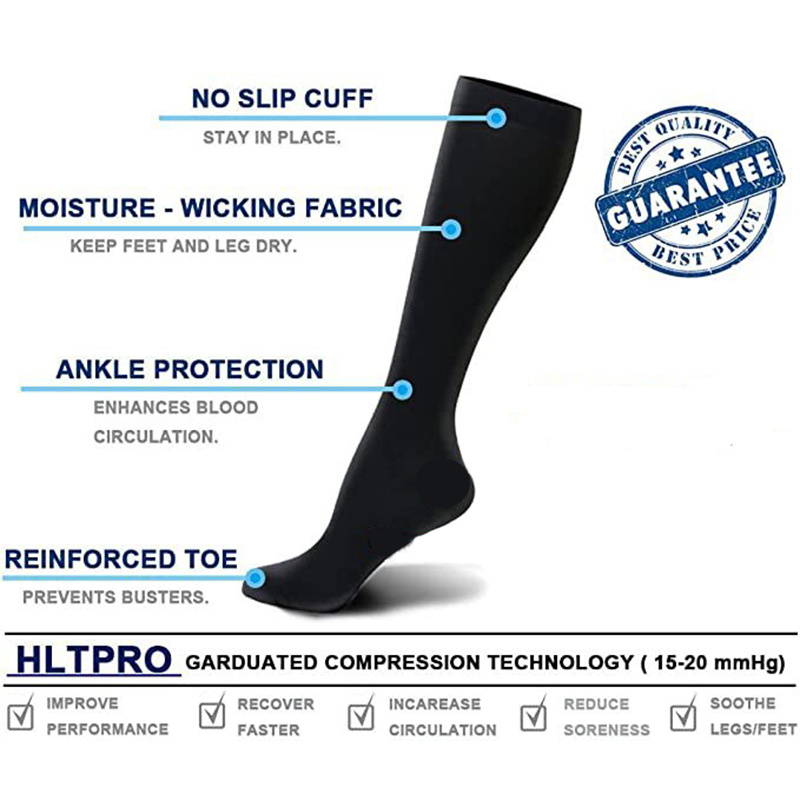 Unisex Compression Calf Socks Varicose Vein - Temu