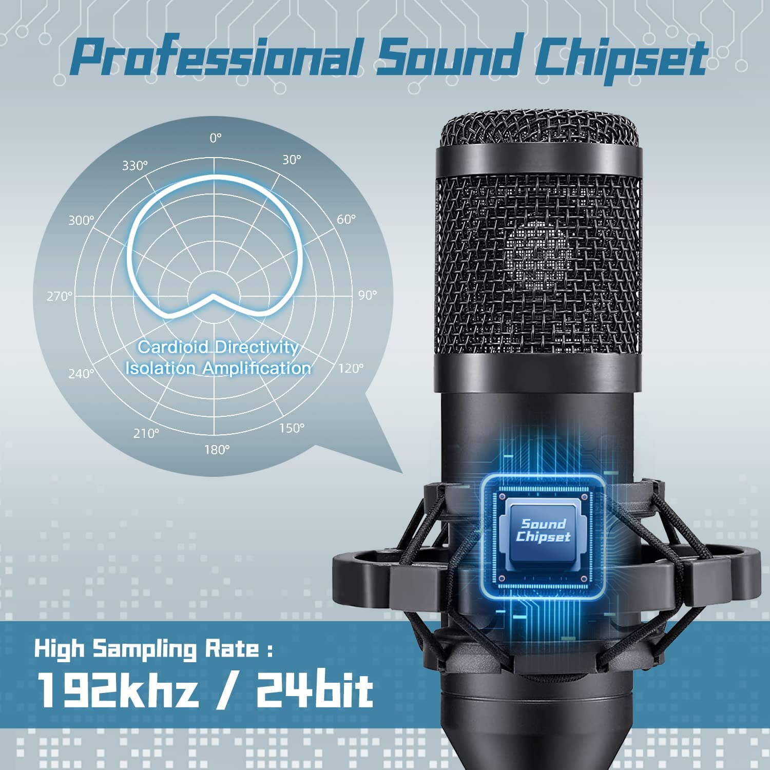 Upgrade Your Audio Quality: Professional Usb Microphone Kit - Temu